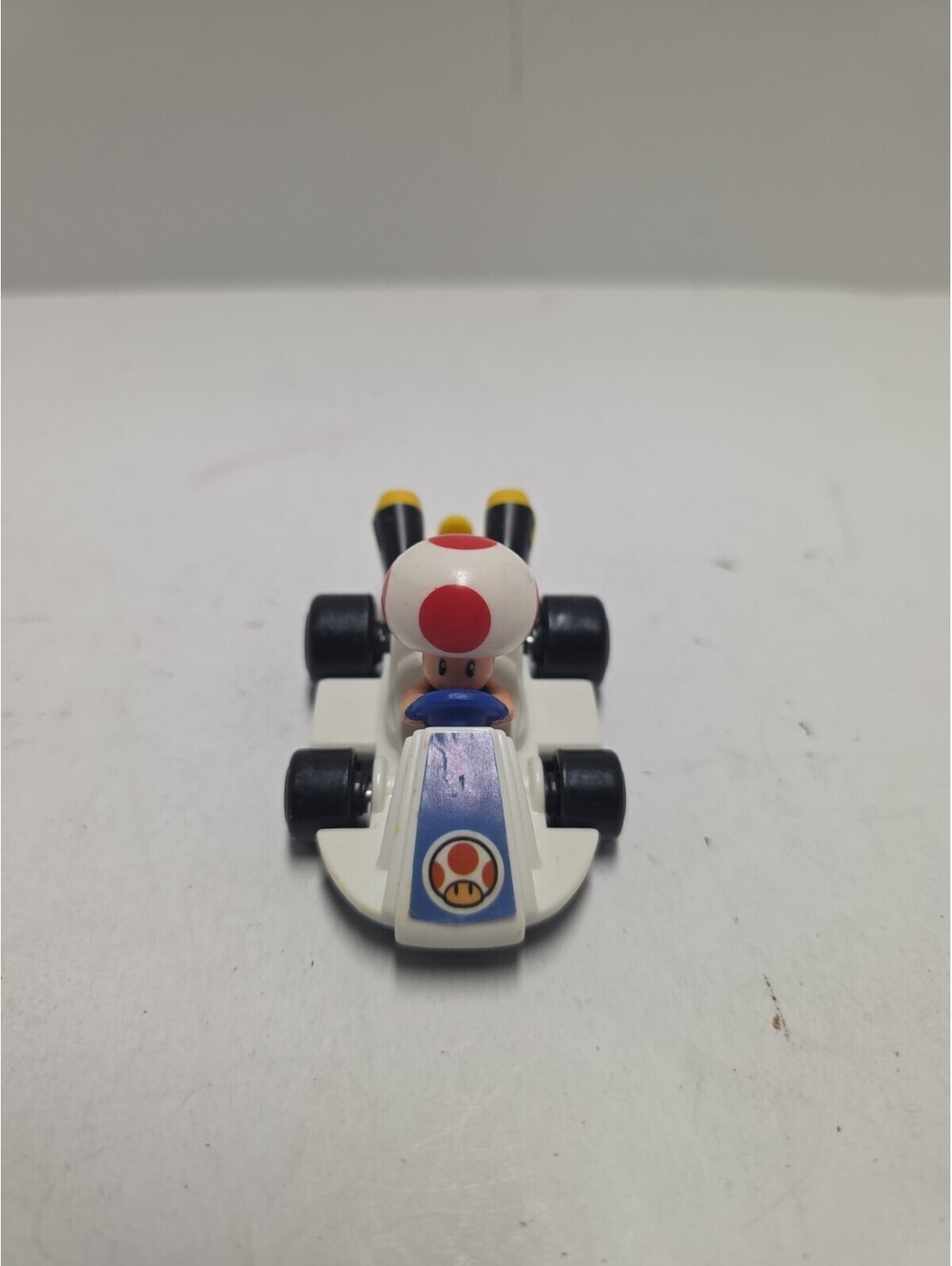 McDonald's Deluxe Happy Meal Toy Nintendo Mario Kart Toad Car